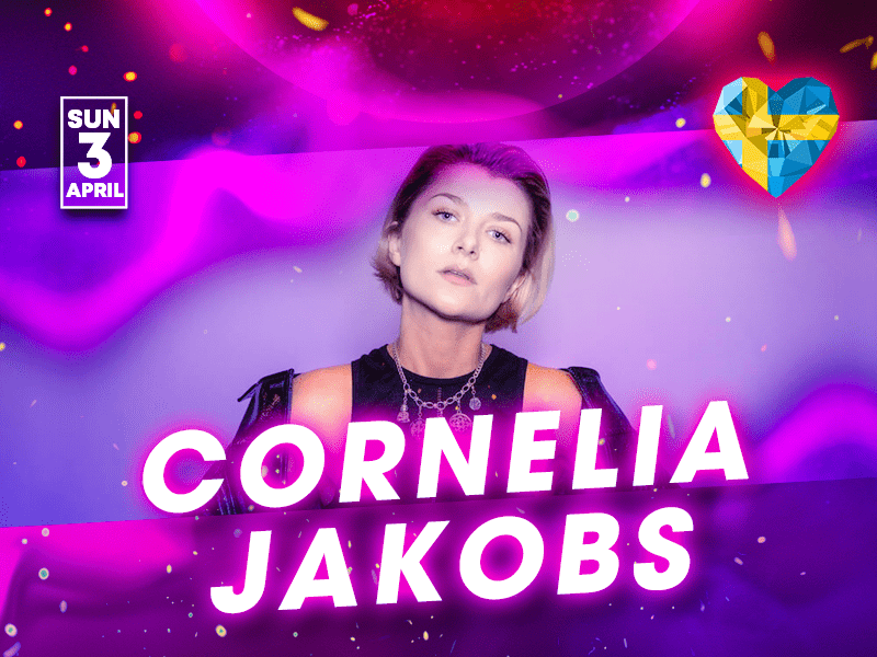 Sweden's Cornelia Jakobs confirmed for London Eurovision Party 2022