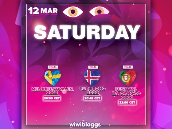 Eurovision 2022 Schedule 12 March
