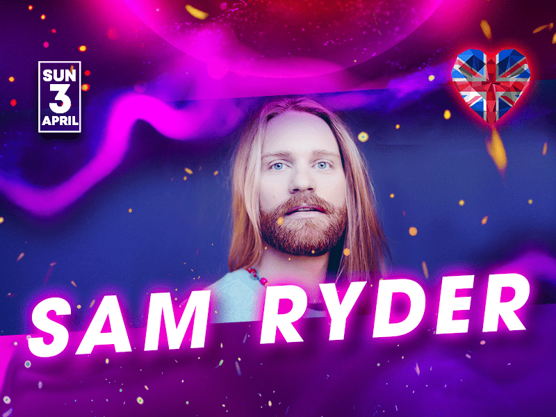 United Kingdom's Sam Ryder to headline London Eurovision Party 2022