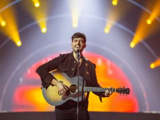 Stefan Hope Estonia Eurovision 2022 rehearsal