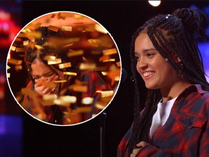 Polands Junior Eurovision 2021 Singer Sara James Golden Buzzer on America's Got Talent
