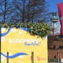 Liverpool ONE prepares for Eurovision 2023 with 'Blooming Beautiful' campaign in Ukrainian flag colours