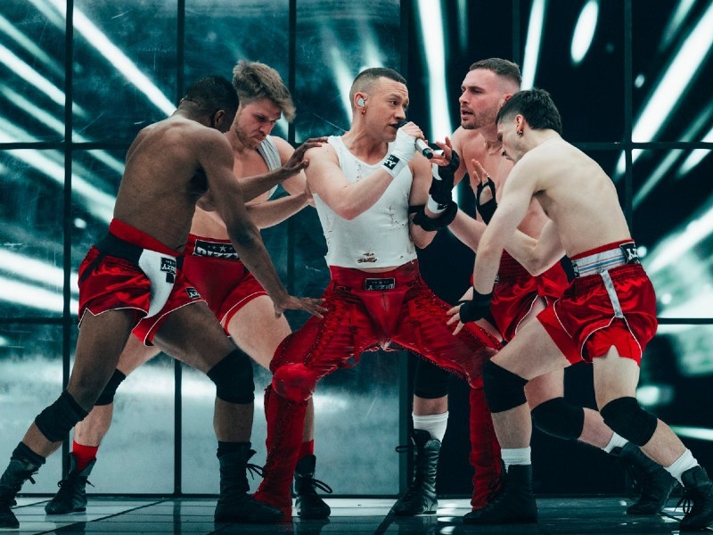 Olly Alexander United Kingdom UK Eurovision 2024 First Rehearsal